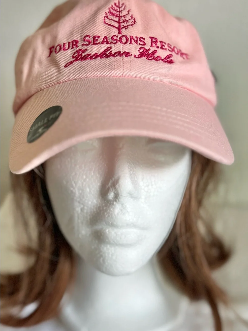 NWT Four Seasons Resort Jackson Hole Pink Hat Cap Adult Lid $20